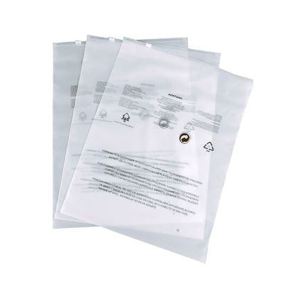 kwaliteit  Recyclable Whole Zip Lock Custom Bags , With Logo Clothing PE Packaging Bag Printed Plastic T Shirt Poly Bag fabriek