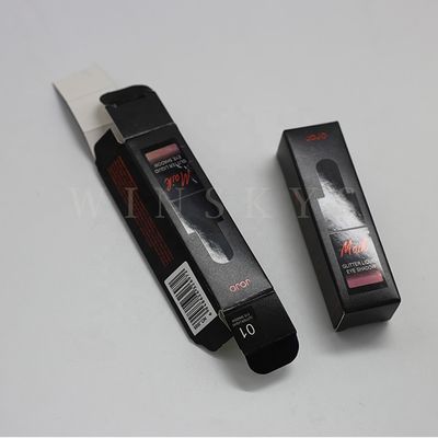 kwaliteit  OEM Black and Gold Rectangle Makeup Brush Tube Cardboard Recyclable Luxury Custom Shipping Boxes fabriek