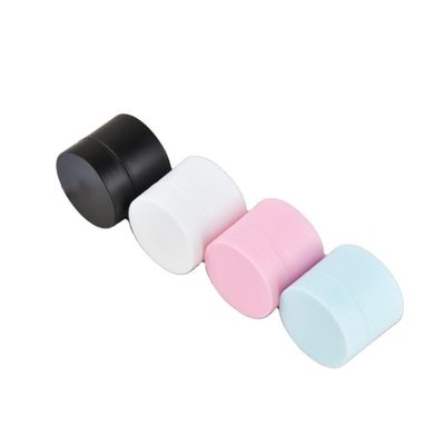 kwaliteit  Viable Manufacturer Wholesale Plastic Double Walled Cosmetic Facial Gel Cream Jar Container With Wide Mouth fabriek